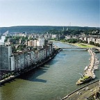 Vue aérienne du Quai et Port des Yachts